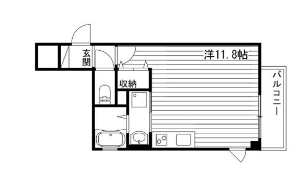 京口駅 徒歩12分 2階の物件間取画像